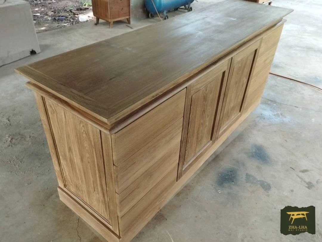 ตู้ห้องครัวไม้สัก ชุดครัว ตู้ห้องครัว