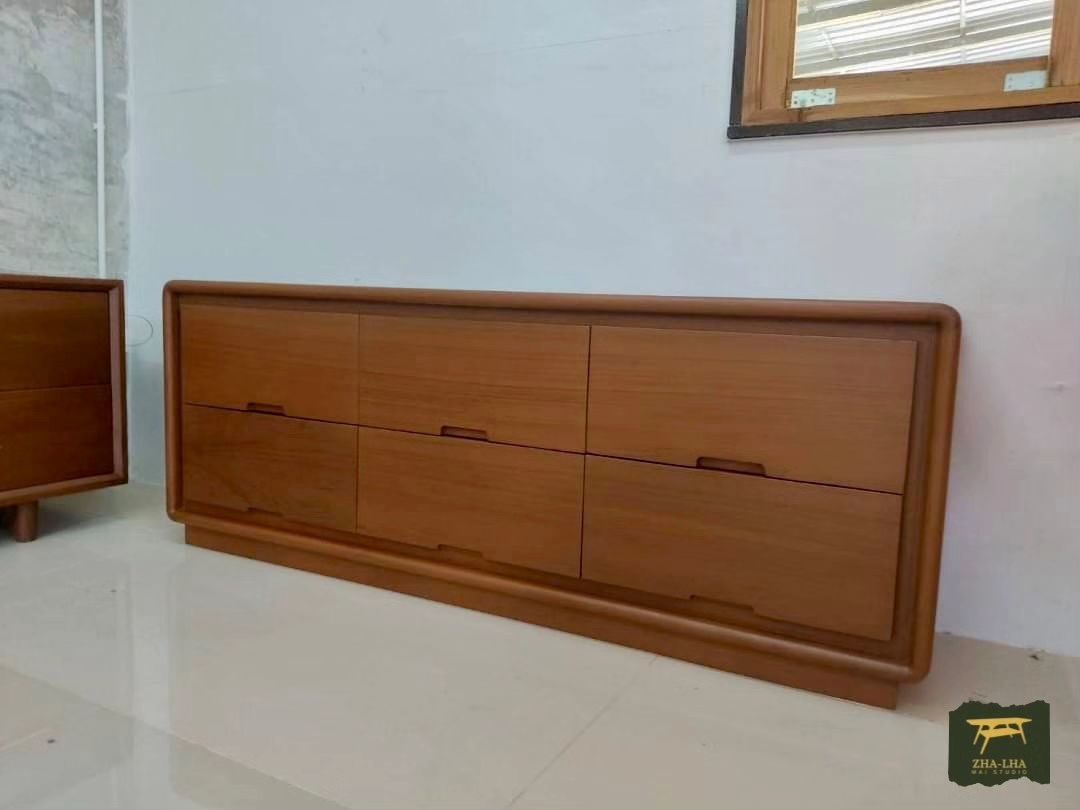 ไซด์บอร์ด 6 ลิ้นชัก ไซด์บอร์ด 6 ลิ้นชัก