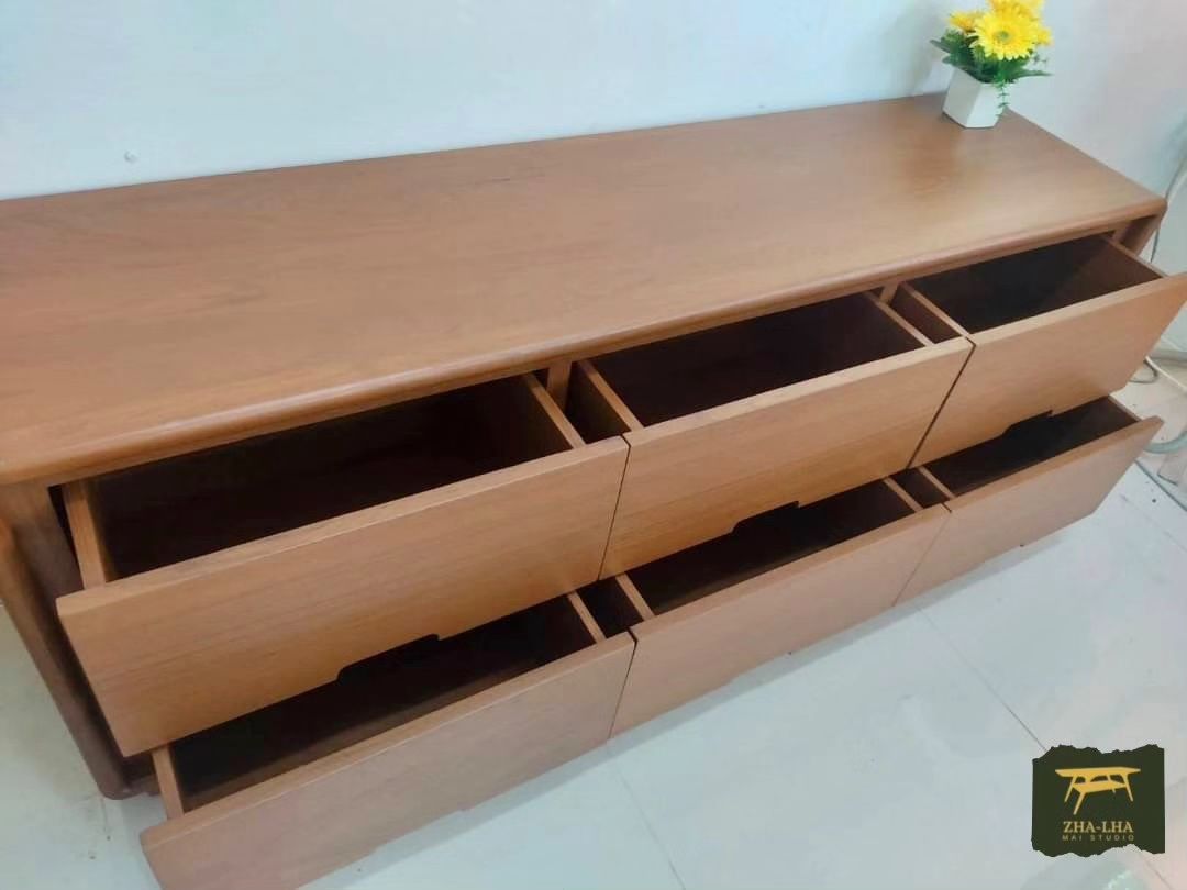 ไซด์บอร์ด 6 ลิ้นชัก ไซด์บอร์ด 6 ลิ้นชัก