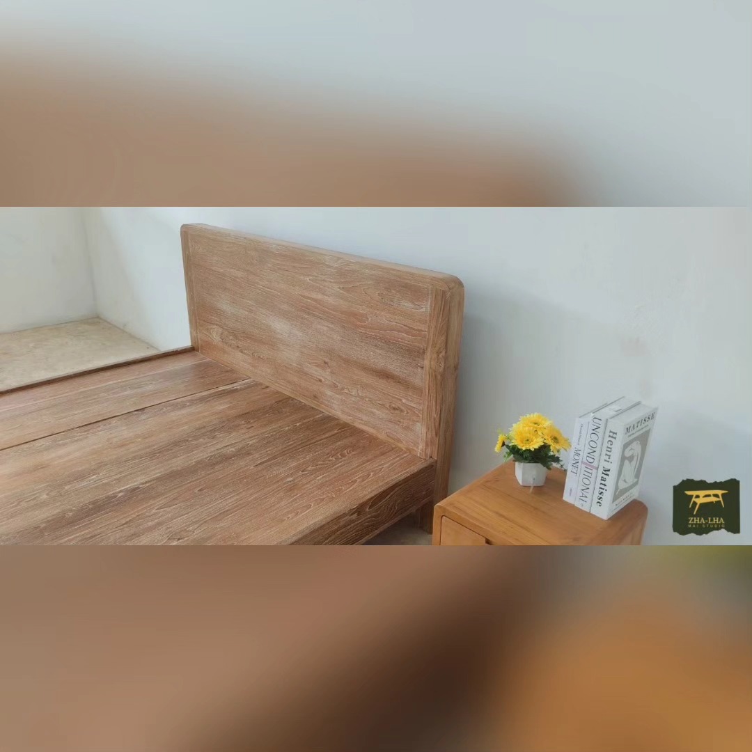 เตียงไม้สัก สไตล์มินิมอล เตียงไม้สัก สไตล์มินิมอล