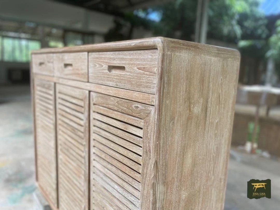 ตู้เก็บรองเท้า ตู้ไม้สักสำหรับเก็บรองให้เป็นระเบียบ ตู้เก็บรองเท้า